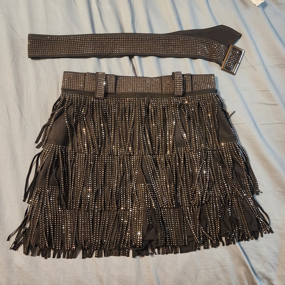 Fringe Skort